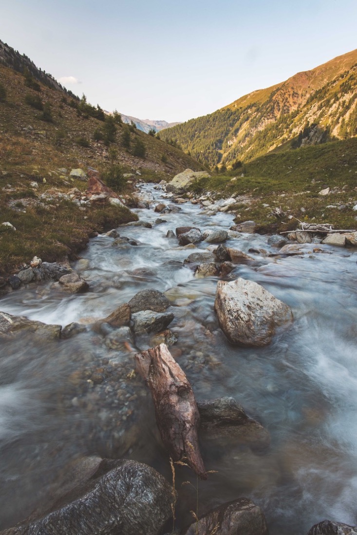 Ruisseau de montagne en Gruyère